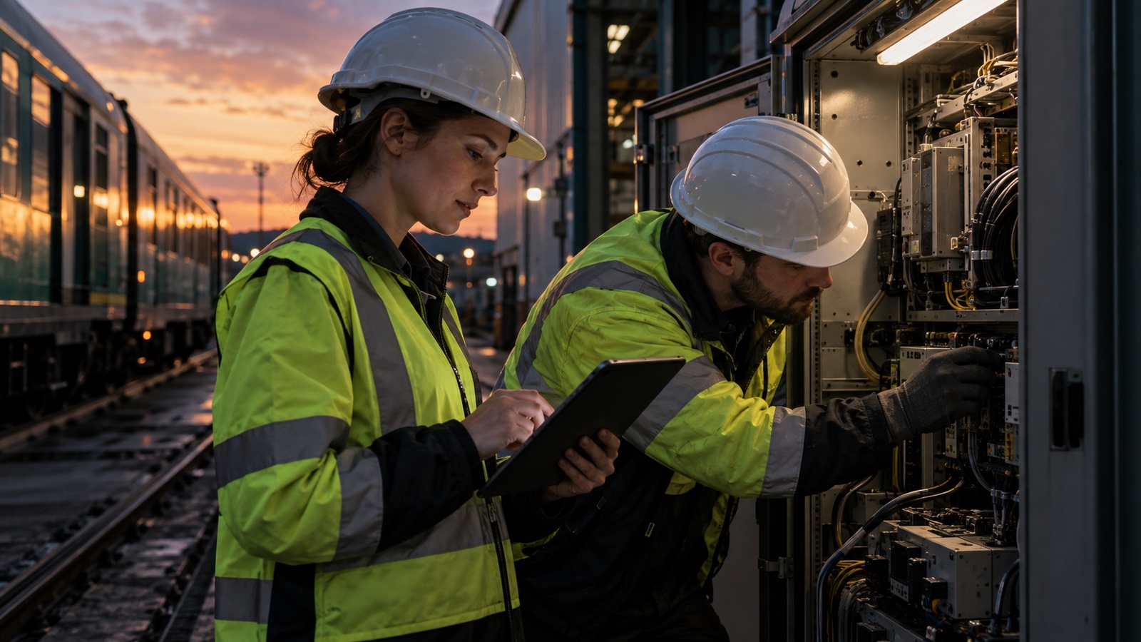 Symbolbild zur Case Study Knorr-Bremse: Partnerschaft in der Bahntechnik